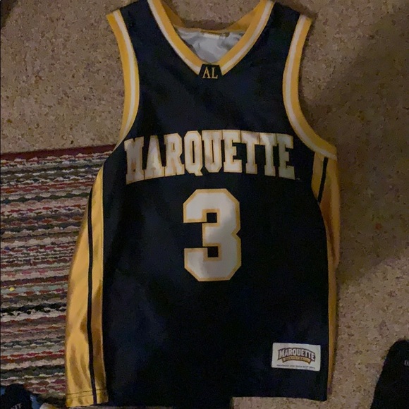 Vintage Dwayne Wade Marquette Jersey - Picture 1 of 2